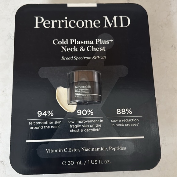 Lot of 2 Perricone MD Cold Plasma Plus Neck & Chest SPF25 30ml / 1oz - Picture 2 of 9